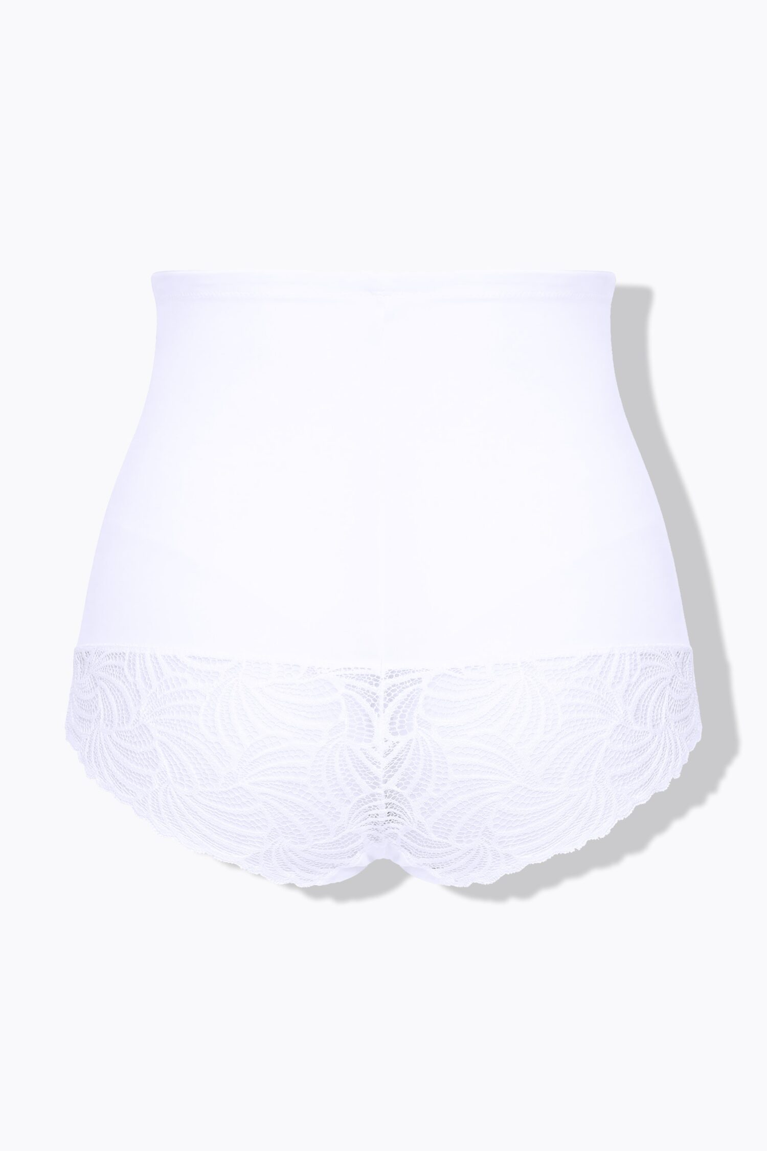 Σλιπ bodyforming, ψηλόμεσο με διάφανη δαντέλα