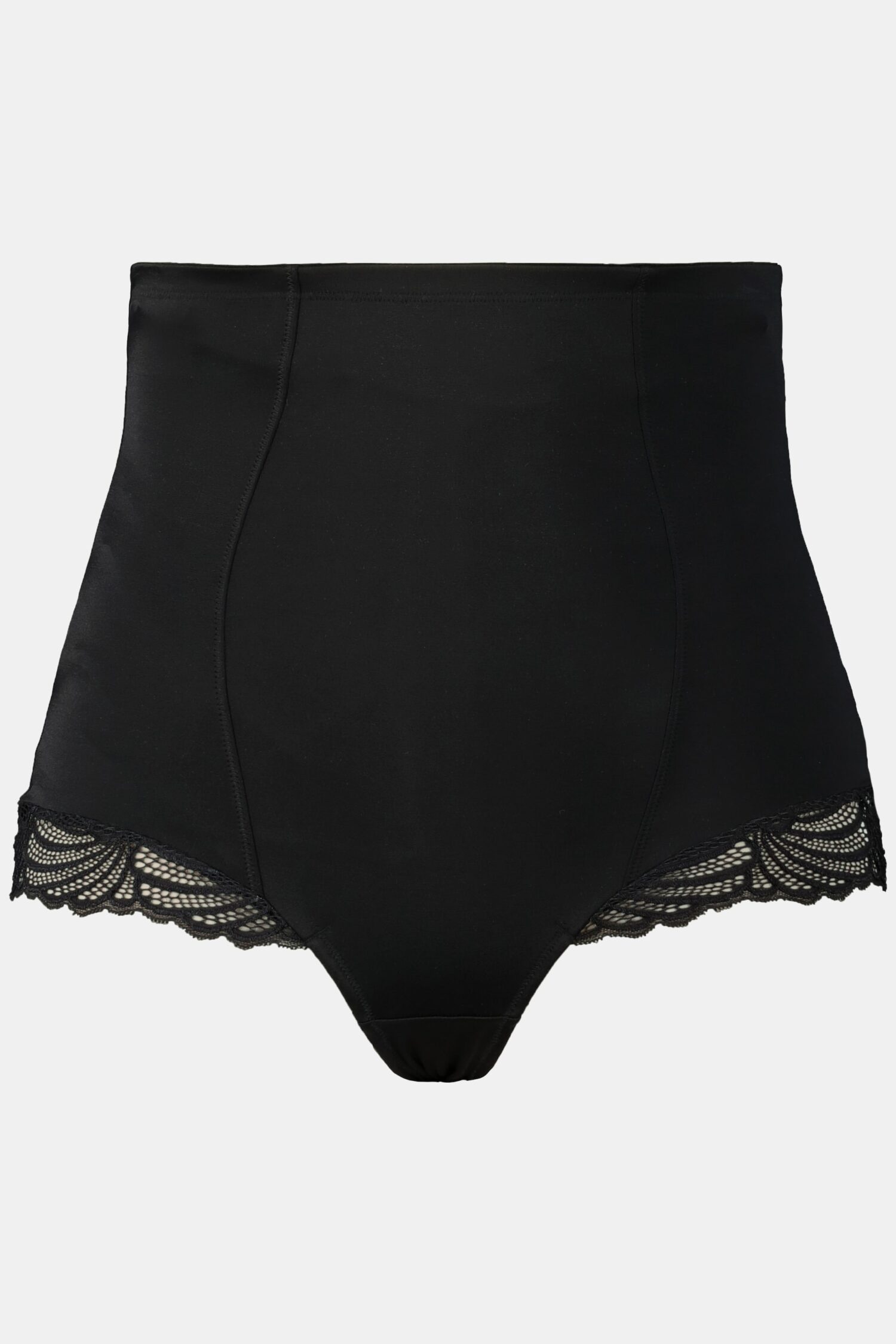 Σλιπ bodyforming, ψηλόμεσο με διάφανη δαντέλα