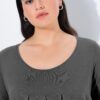 T-shirt κοντομάνικο σε γραμμή Α
