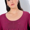 T-shirt κοντομάνικο σε γραμμή Α