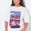 T-shirt με τύπωμα Cote d'Azur