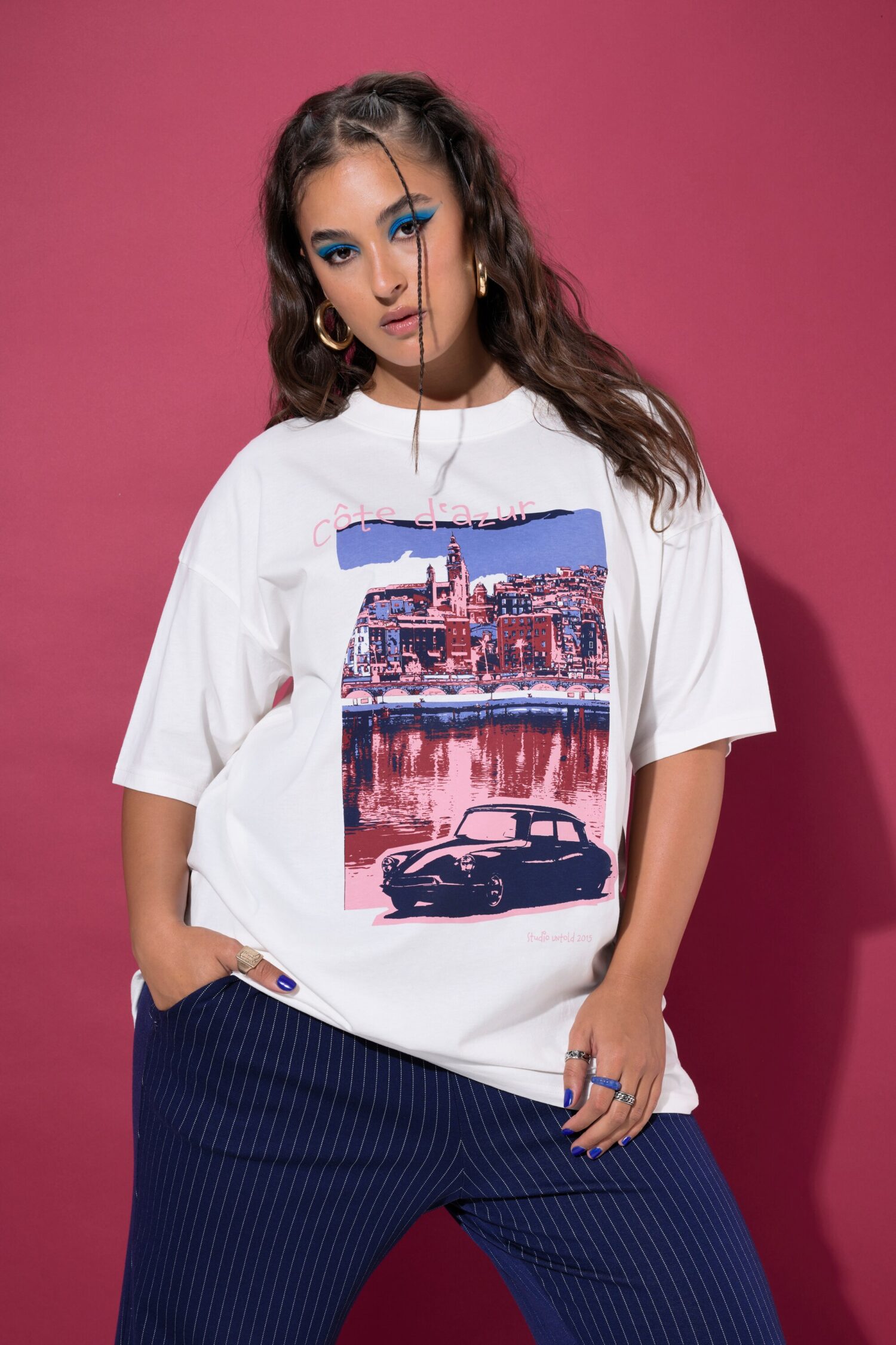 T-shirt με τύπωμα Cote d'Azur