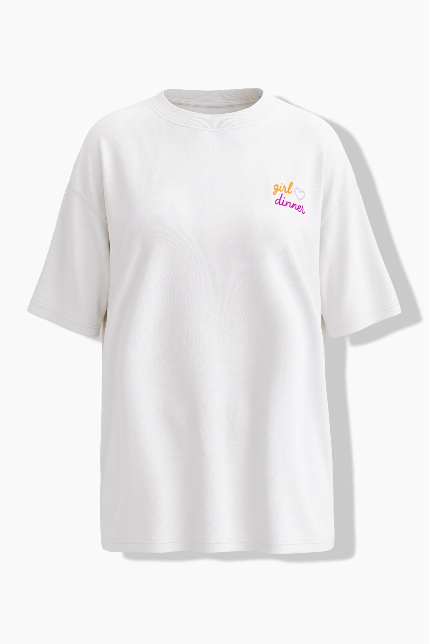 T-shirt με τύπωμα Girl Dinner