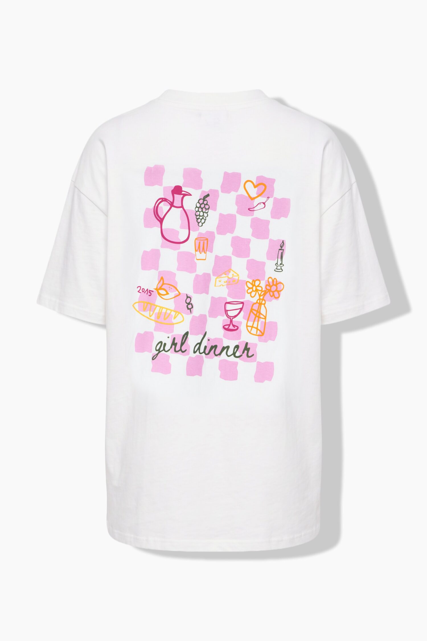 T-shirt με τύπωμα Girl Dinner
