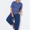 T-shirt oversized με σχέδιο paisley και χαμηλούς ώμους