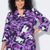 Τουνίκ σε γραμμή Α με πολύχρωμο animal print