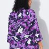 Τουνίκ σε γραμμή Α με πολύχρωμο animal print