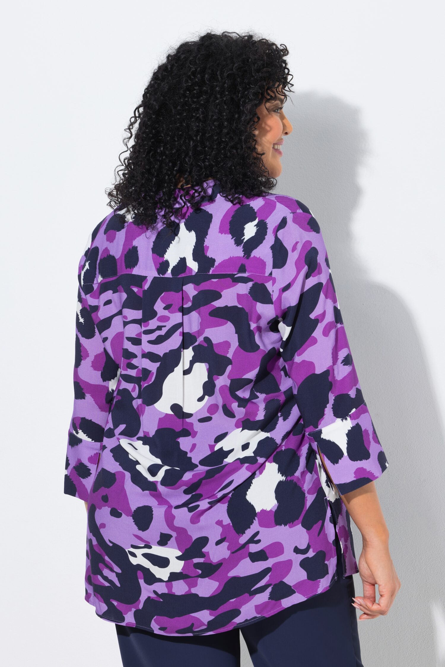 Τουνίκ σε γραμμή Α με πολύχρωμο animal print