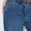 Τζιν παντελόνι barrel fit, από ελαστικό denim ύφασμα