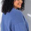 Ζακέτα ελαφρώς oversized, από απαλή, λεπτή πλέξη