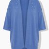 Ζακέτα ελαφρώς oversized, από απαλή, λεπτή πλέξη