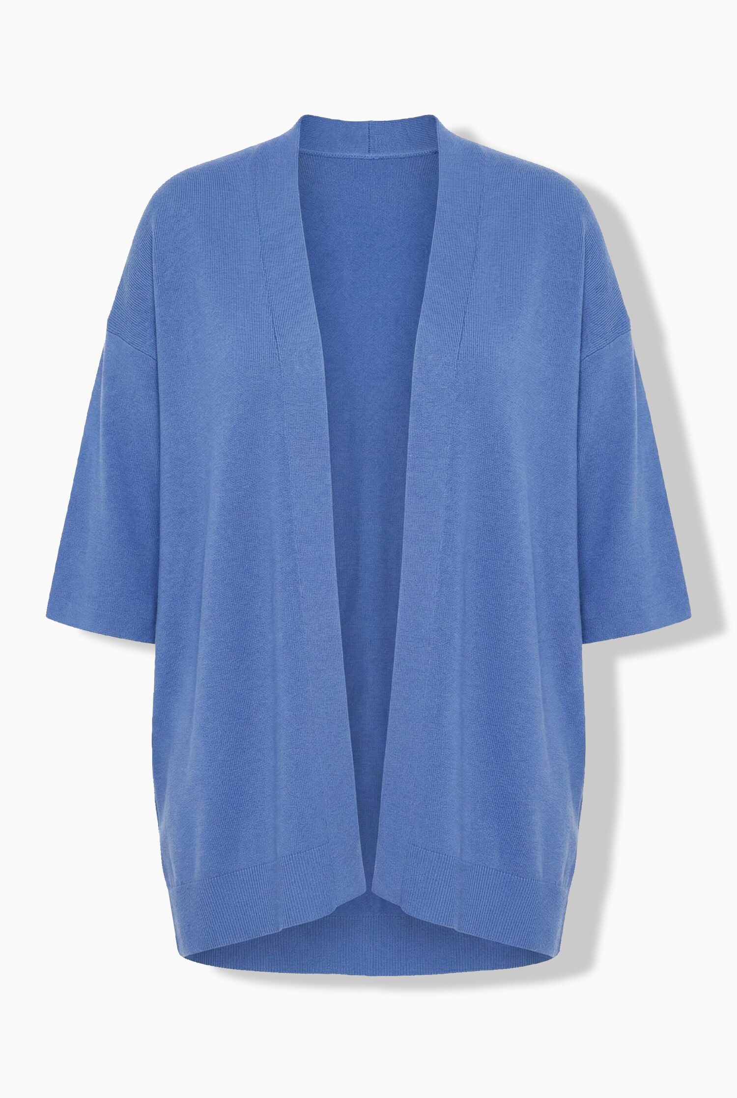 Ζακέτα ελαφρώς oversized, από απαλή, λεπτή πλέξη