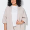 Ζακέτα ελαφρώς oversized, από απαλή, λεπτή πλέξη