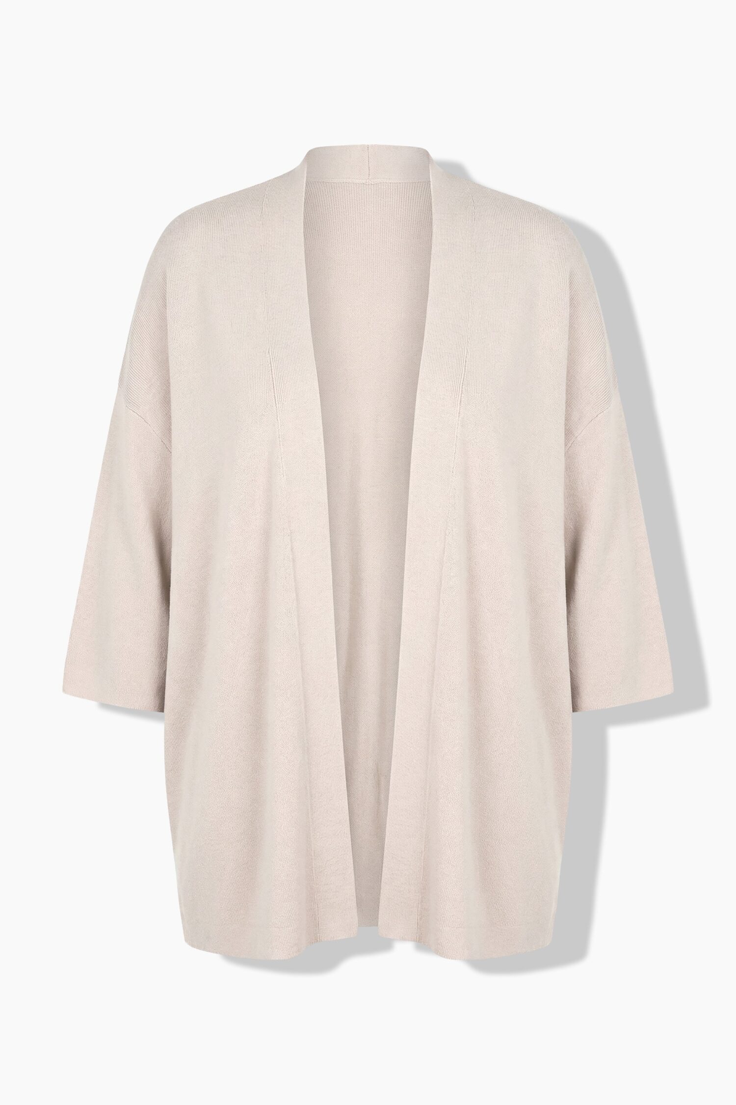 Ζακέτα ελαφρώς oversized, από απαλή, λεπτή πλέξη