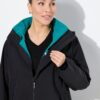Ζακέτα fleece με φερμουάρ, όρθιο γιακά και μακριά μανίκια