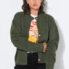Ζακέτα oversized σε boxy fit με λεπτή πλέξη
