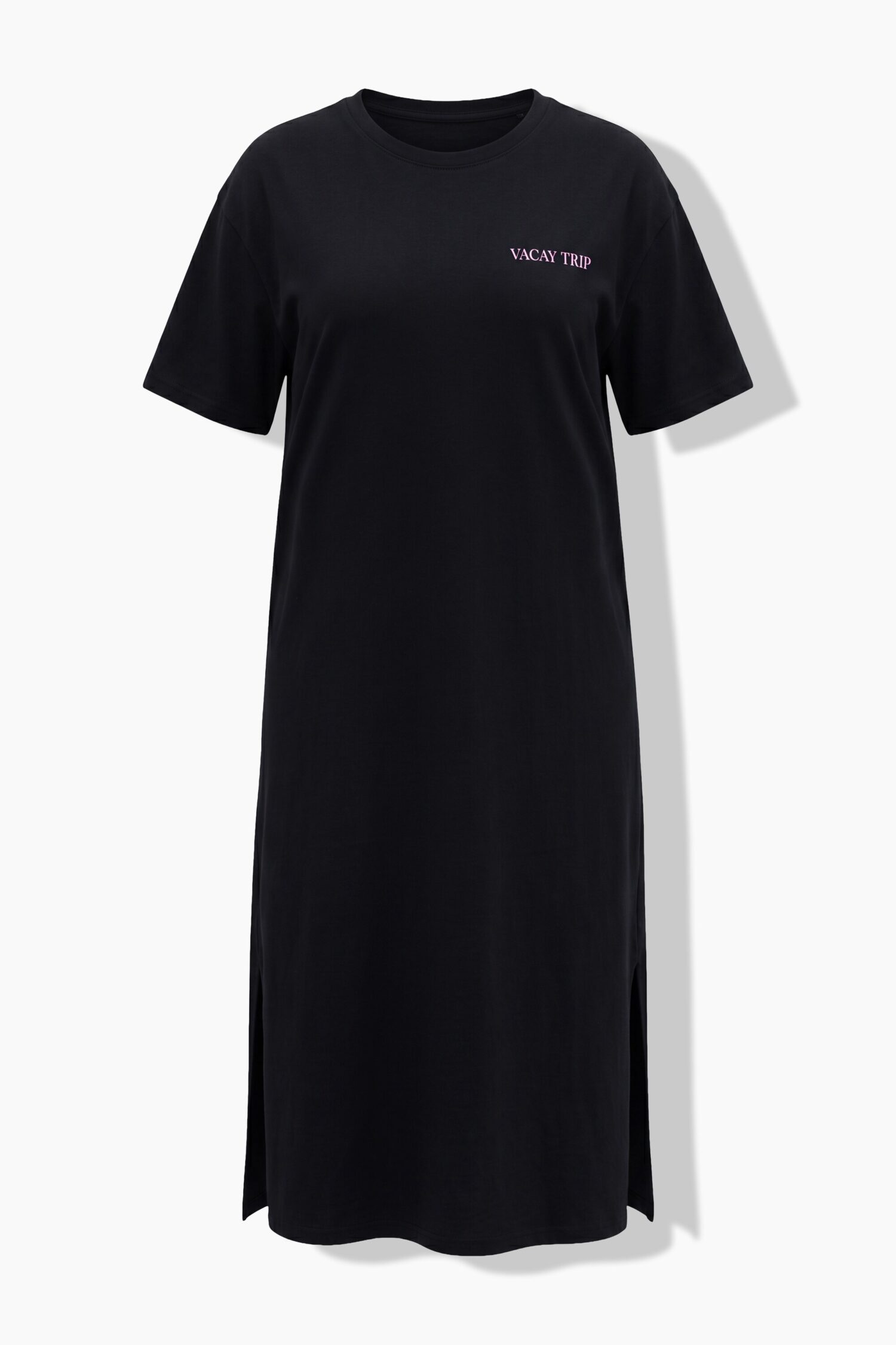 Φόρεμα μάξι oversized με τύπωμα Vacation