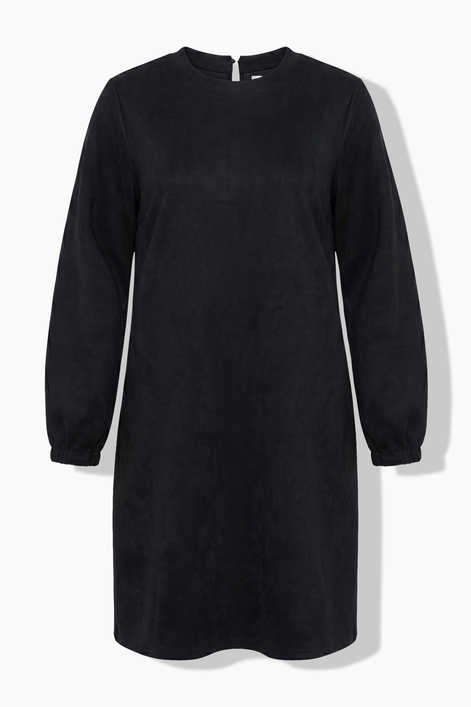Φόρεμα oversized σε σουέτ look με μανίκια balloon