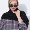 Κασκόλ basic πλεκτό