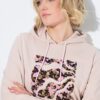 Μπλούζα φούτερ με κουκούλα και σχέδιο camouflage