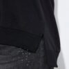 Μπλούζα φούτερ oversized με κεντημένες καρδιές στα μανίκια