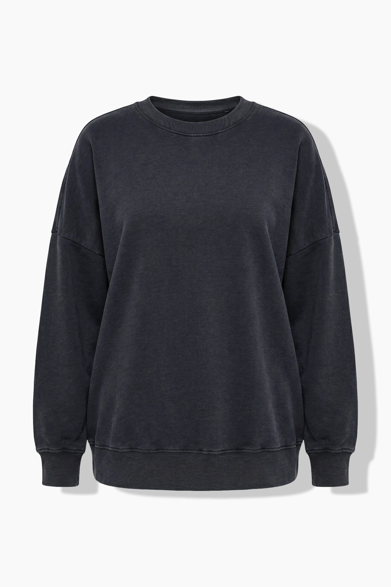Μπλούζα φούτερ oversized με washed effect