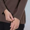 Μπλούζα με στενή εφαρμογή και στρογγυλή λαιμόκοψη