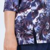 Μπλούζα σε γραμμή Α με στρας και μοτίβο patchwork
