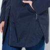 Μπουφάν ελαφρύ σε γραμμή Α, αντιανεμικό με ρυθμιζόμενη κουκούλα