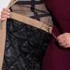 Μπουφάν parka αδιάβροχο με κουκούλα κι όρθιο γιακά