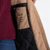 Μπουφάν parka αδιάβροχο με κουκούλα κι όρθιο γιακά