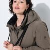 Μπουφάν parka HYPRAR αδιάβροχο με αποσπώμενη κουκούλα