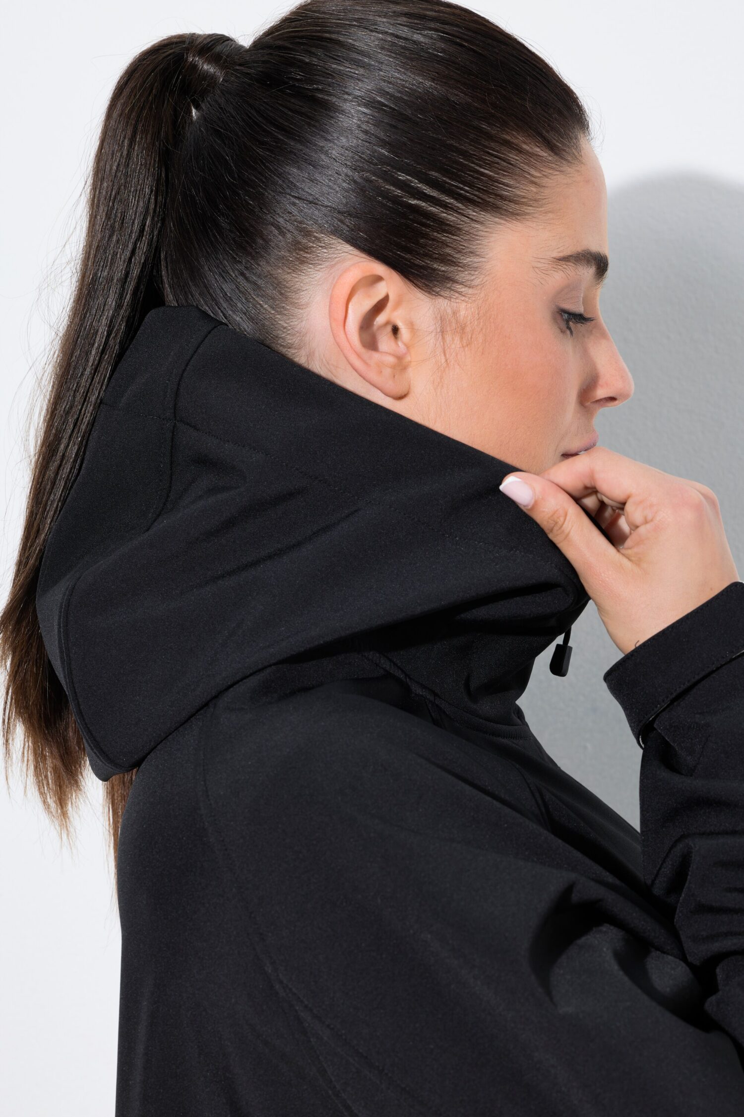 Μπουφάν softshell με κουκούλα κι επένδυση fleece