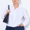 Πουκάμισο με πιέτες και μακριά μανίκια