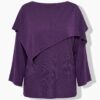 Πουλόβερ oversized με ασύμμετρο layer