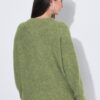 Πουλόβερ oversized με στρογγυλή λαιμόκοψη