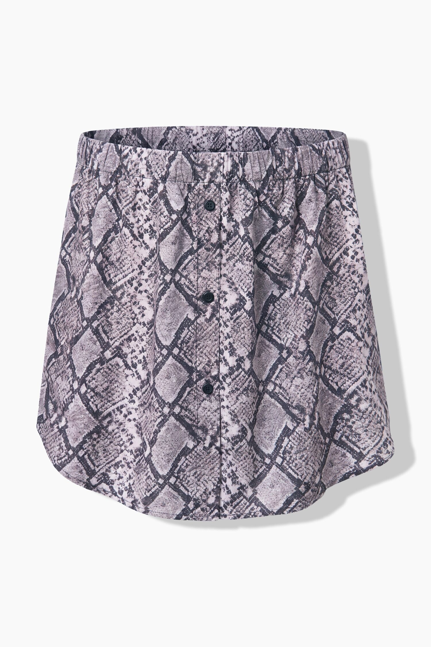Προέκταση μπλούζας με snake print κι ελαστική μέση