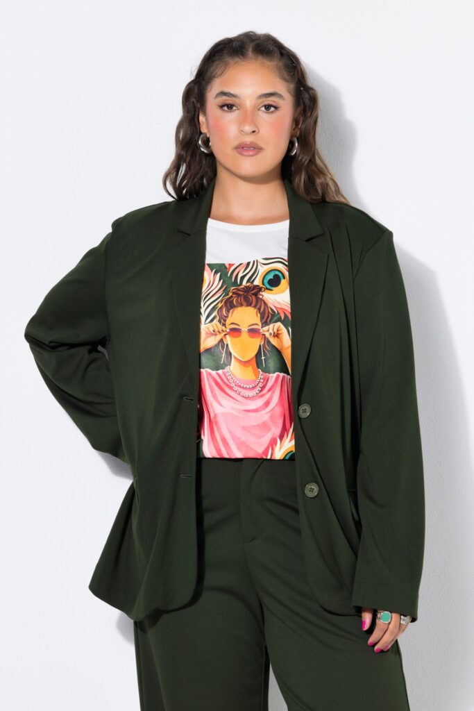 Σακάκι oversized, υψηλής ποιότητας με κουμπιά