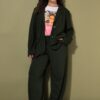 Σακάκι oversized, υψηλής ποιότητας με κουμπιά