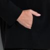 Σακάκι σε γραμμή Α με κουμπιά και γιακά