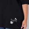 T-shirt oversized με φλοράλ τύπωμα