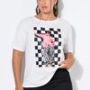 T-shirt oversized με σχέδιο