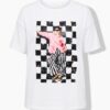 T-shirt oversized με σχέδιο