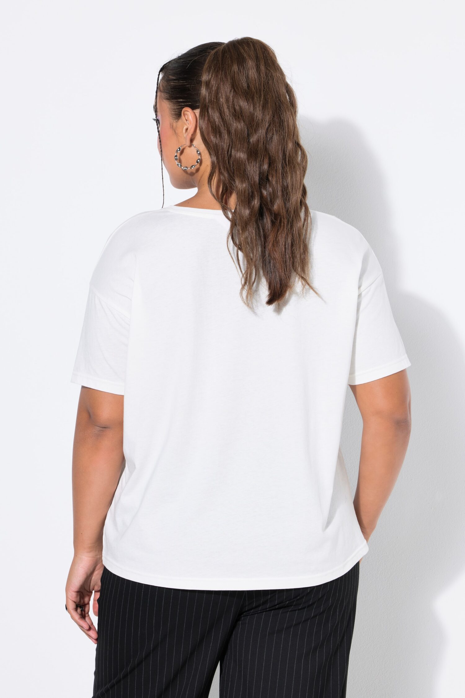 T-shirt oversized με σχέδιο