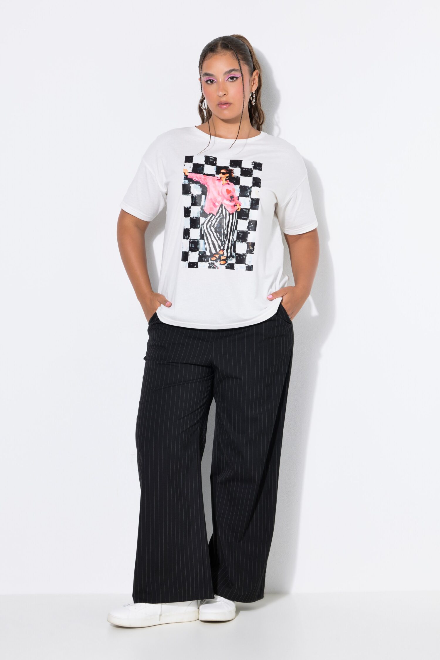 T-shirt oversized με σχέδιο