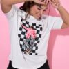 T-shirt oversized με σχέδιο