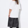 T-shirt oversized με σχέδιο coffee bar