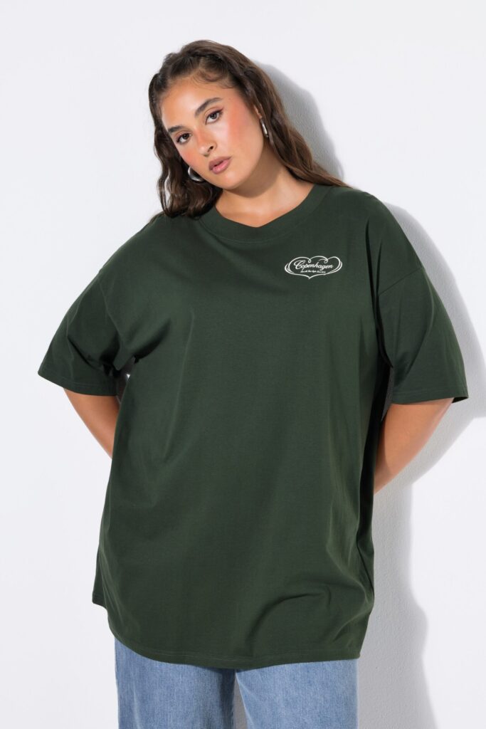 T-shirt oversized με τύπωμα Copenhagen