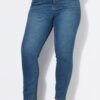 Τζιν παντελόνι mom fit με τσέπες