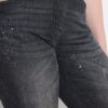 Τζιν παντελόνι σε στυλ boyfriend με διακοσμητικές λεπτομέρειες